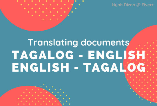 Tranlate tagalog to english