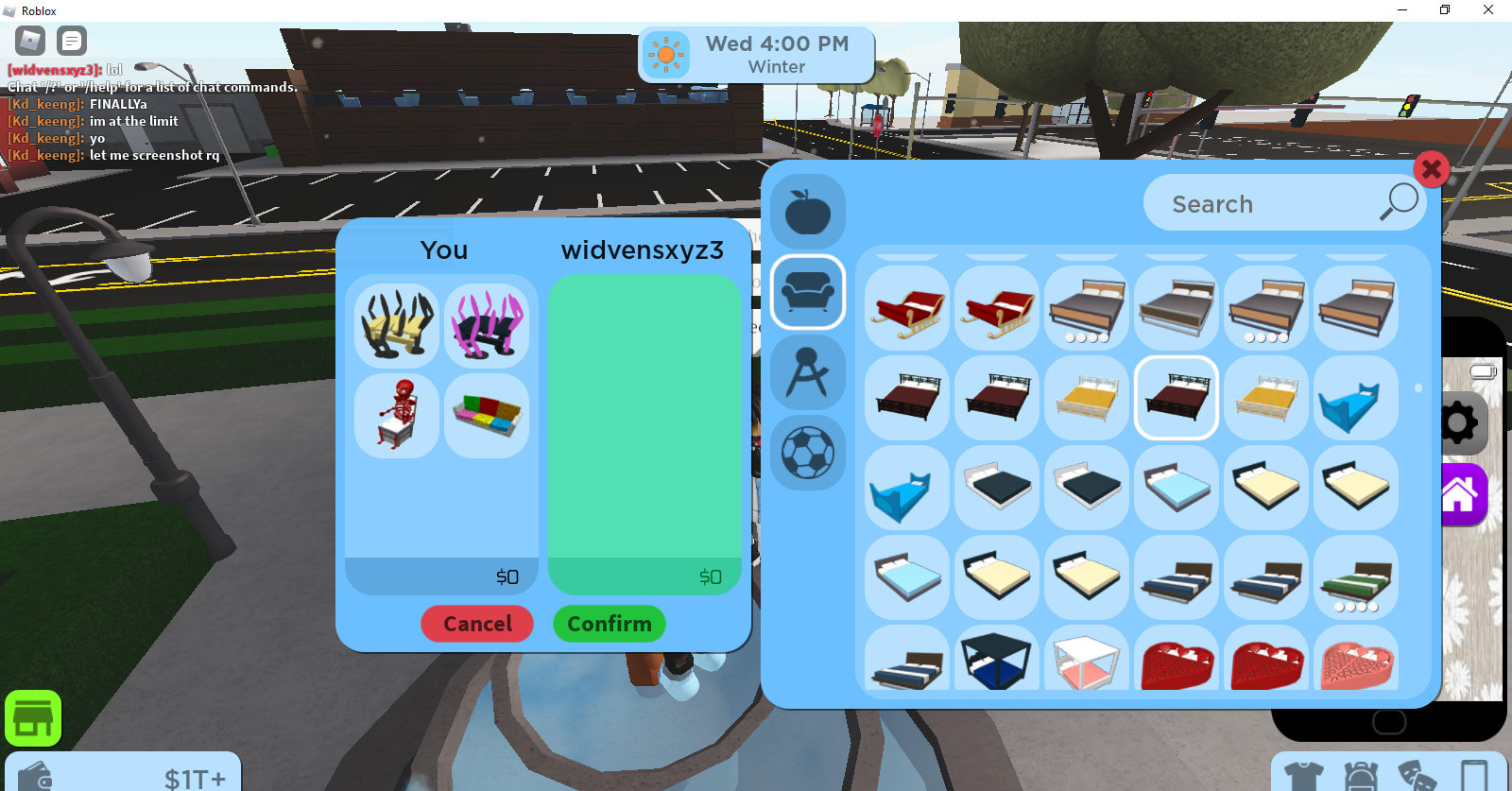 Give You Infinite Money And Limited Furniture In Rocitizens By Jailbreakplease Fiverr - infinite money roblox