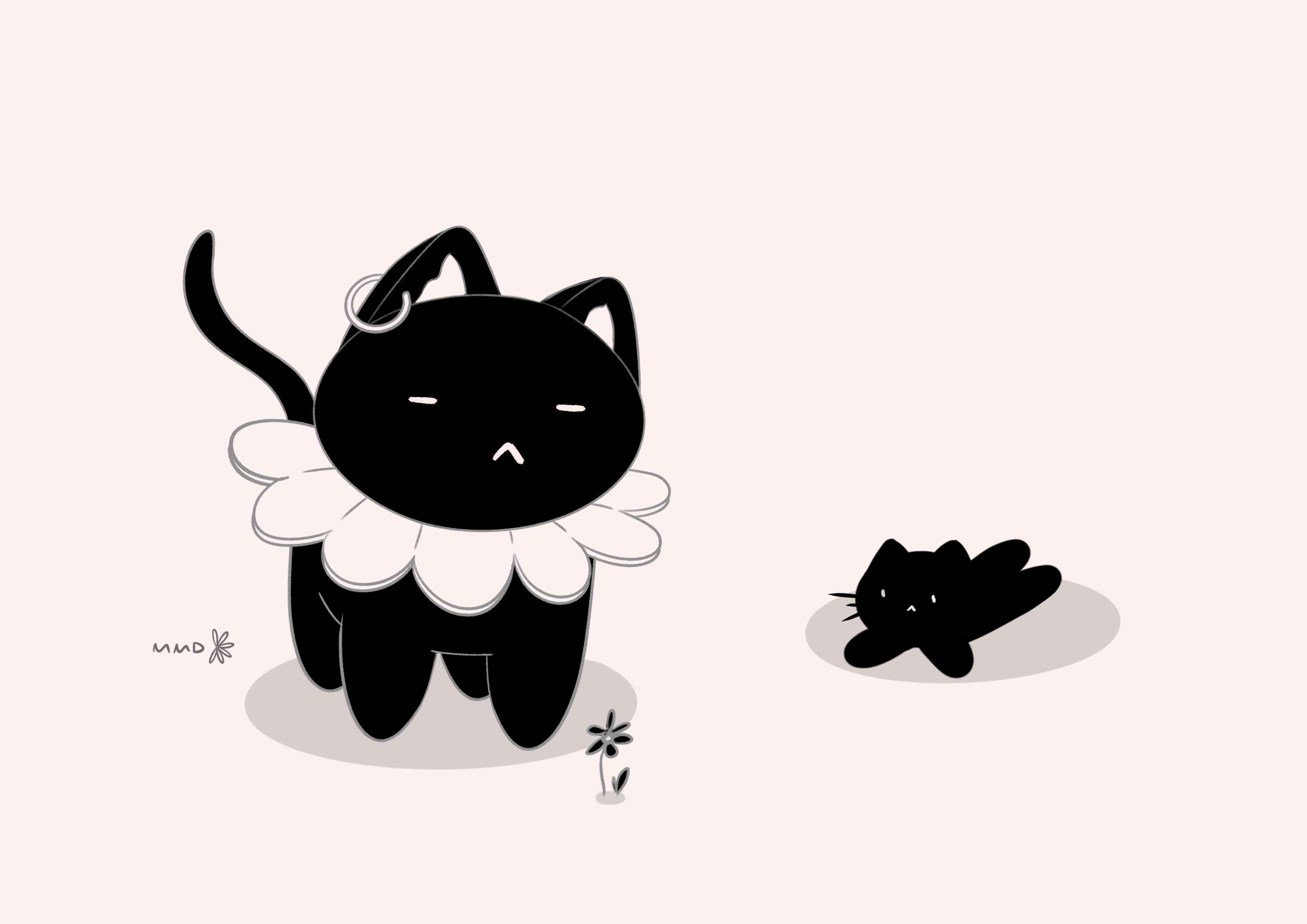 Create Cute Cat Illustrations For You By Lex Mmd Fiverr