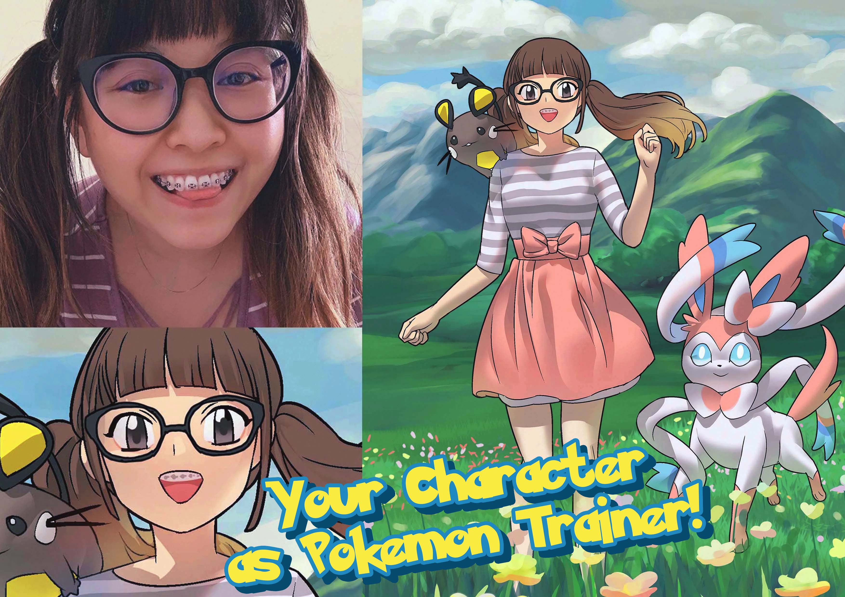 winkelwagen Macadam Merchandising Create your character as pokemon trainer with attractive art by Dhang_you |  Fiverr