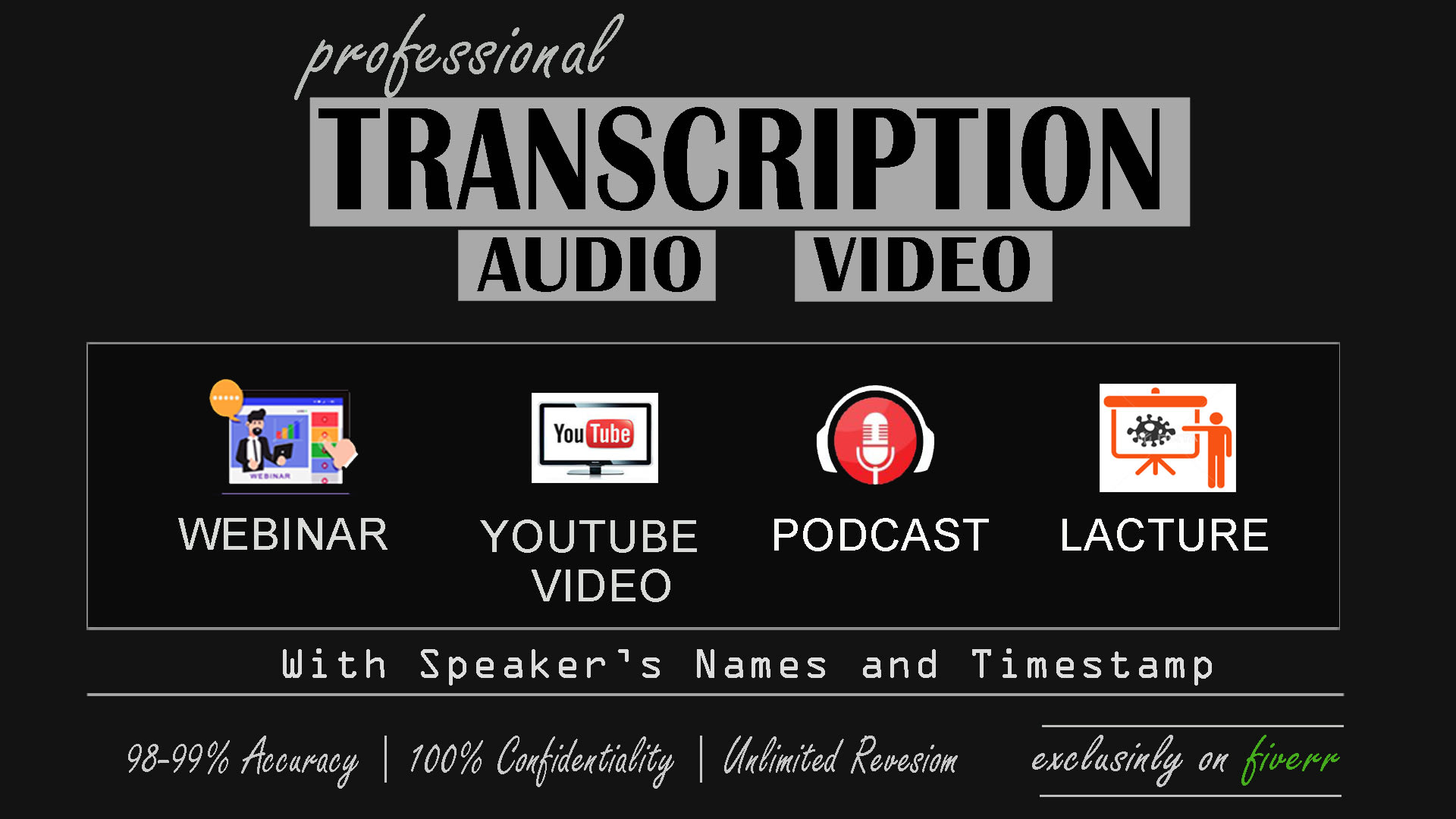 transcribe a youtube video