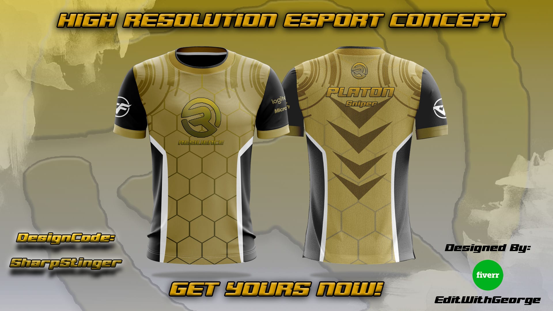 make esport jersey