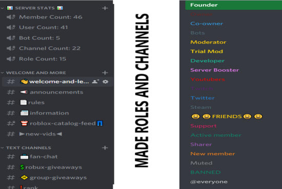 Expert Discord Server Maker By Smidgegames Yt - discord roblox giveaways