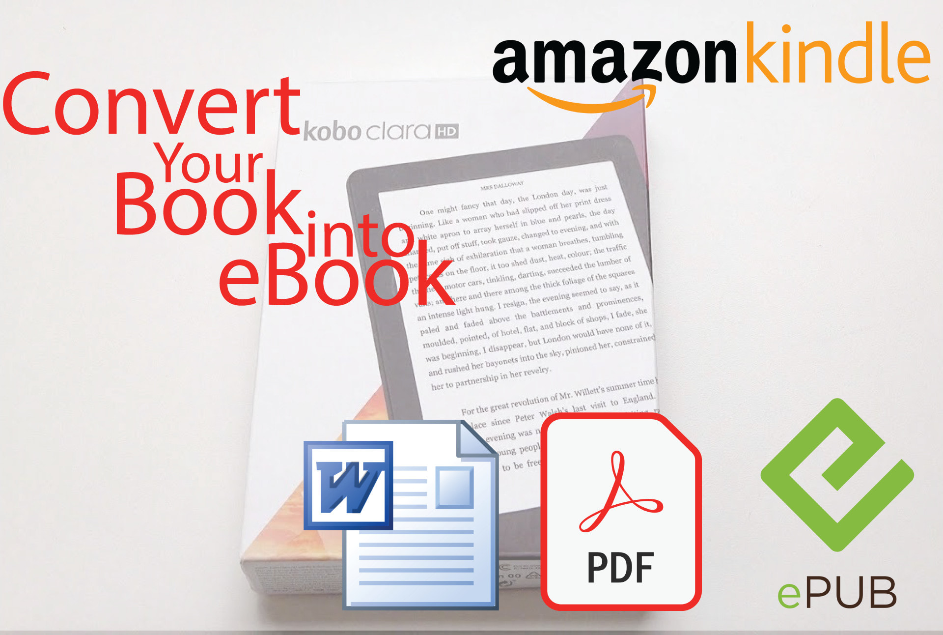 how to convert pdf to kindle format amazon