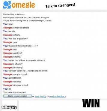 Sex talk omegle