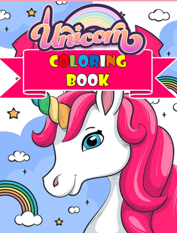 Download Create Unicorn Coloring Book By Gemarizalaylo Fiverr