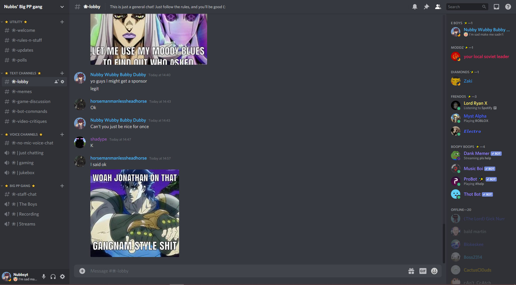 Make You A Discord Server For Your Channel By S0rr3ll Buckl3y - roblox bypassed audios discord server