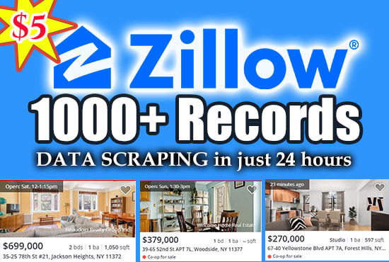 Zillow Web Scraping