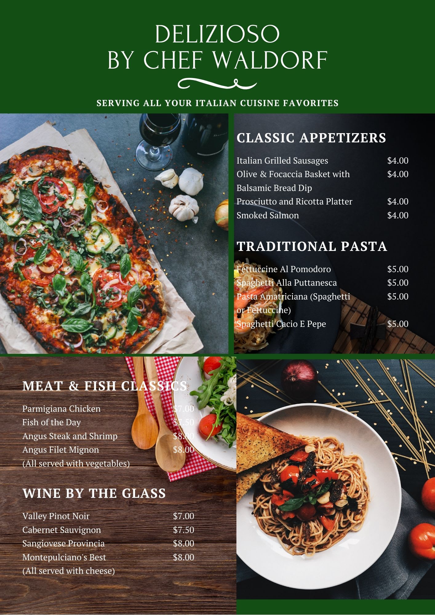 Do Restaurant Menu Design By Layyba Fiverr