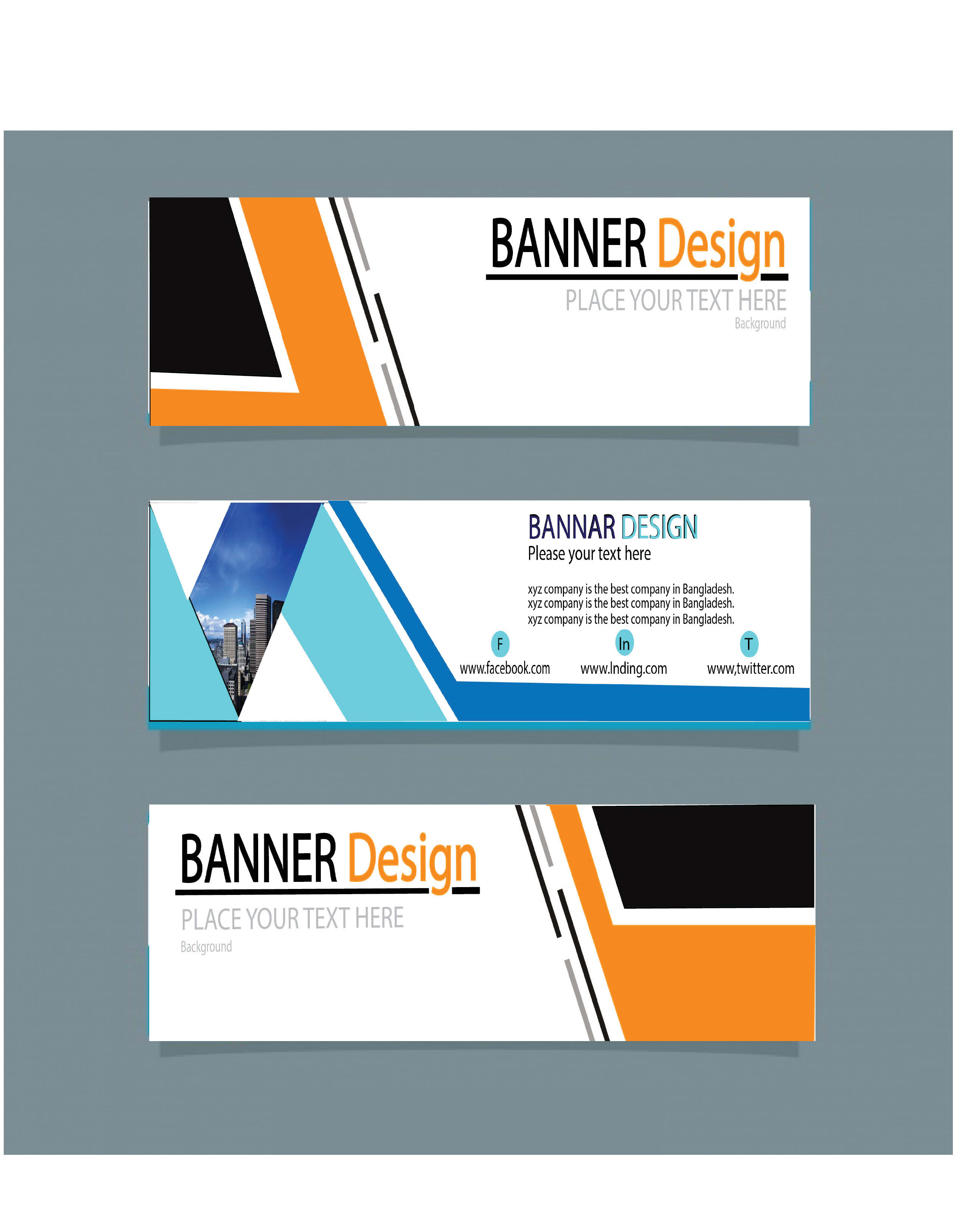 Do Any Kind Business Email Banner By Anita Aktar