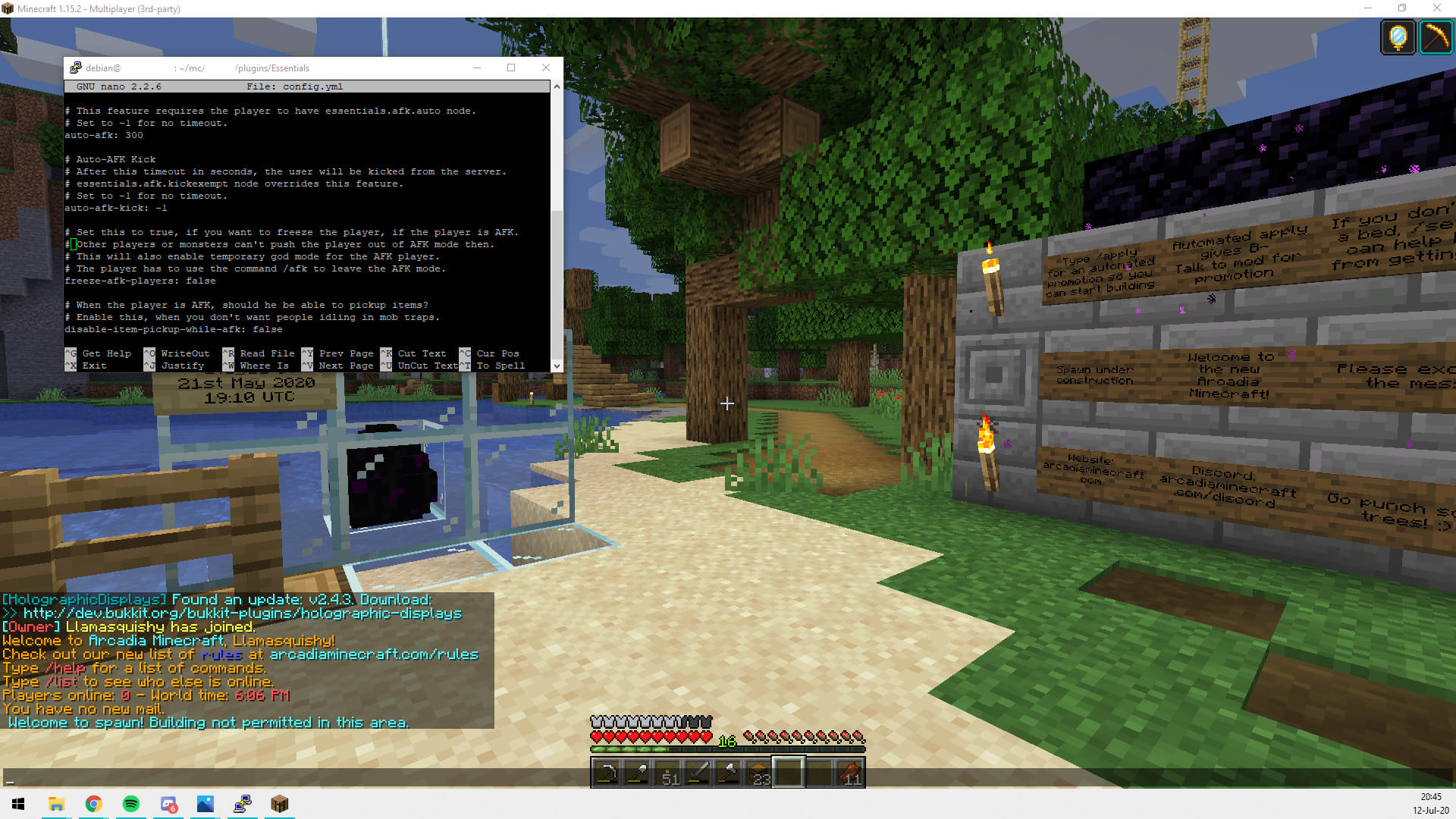 Set Up A Simple Minecraft Server For You And Your Friends By Llamasquishy Fiverr