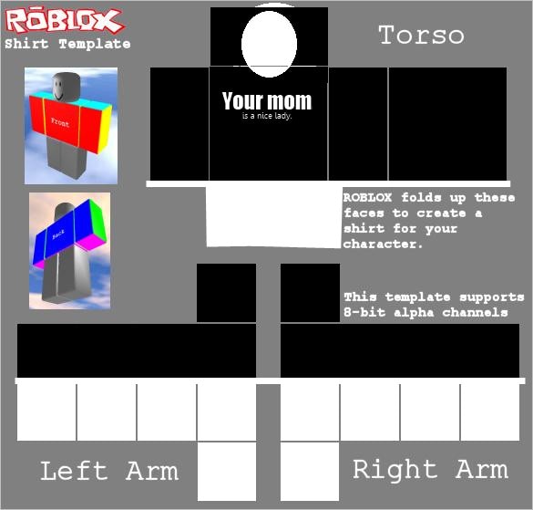 roblox template  Clothing templates, Roblox shirt, Create shirts