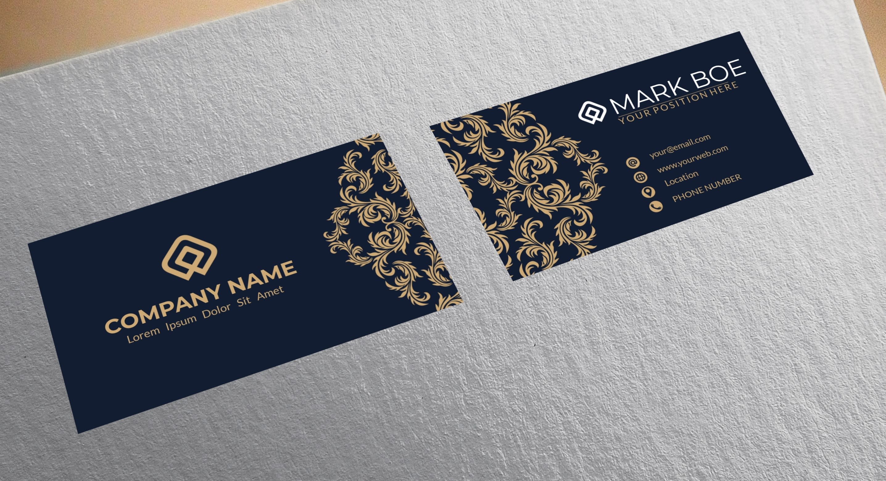 Business Card Design For Fiverr Client