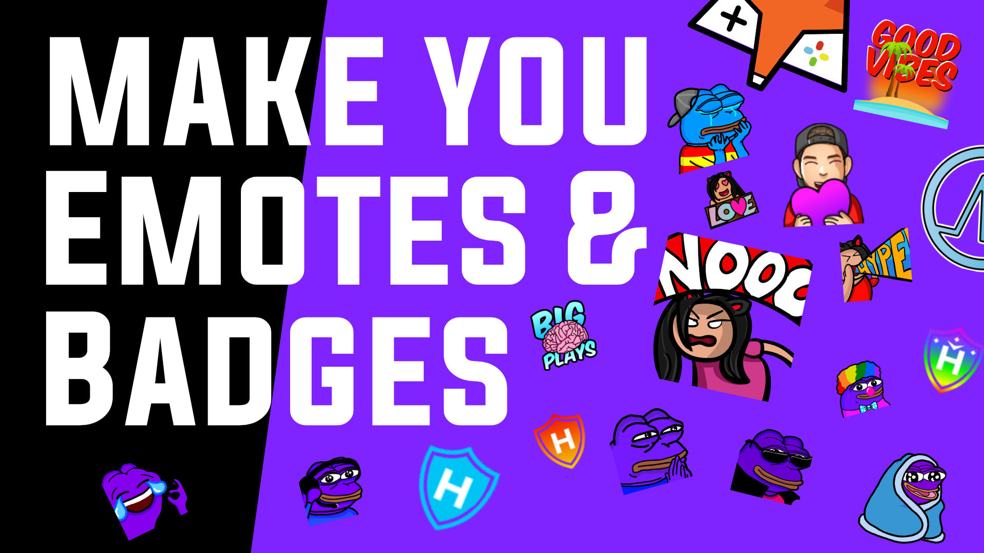 PIXEL Diamonds / Crystal Twitch Sub Badges and Discord Emotes 