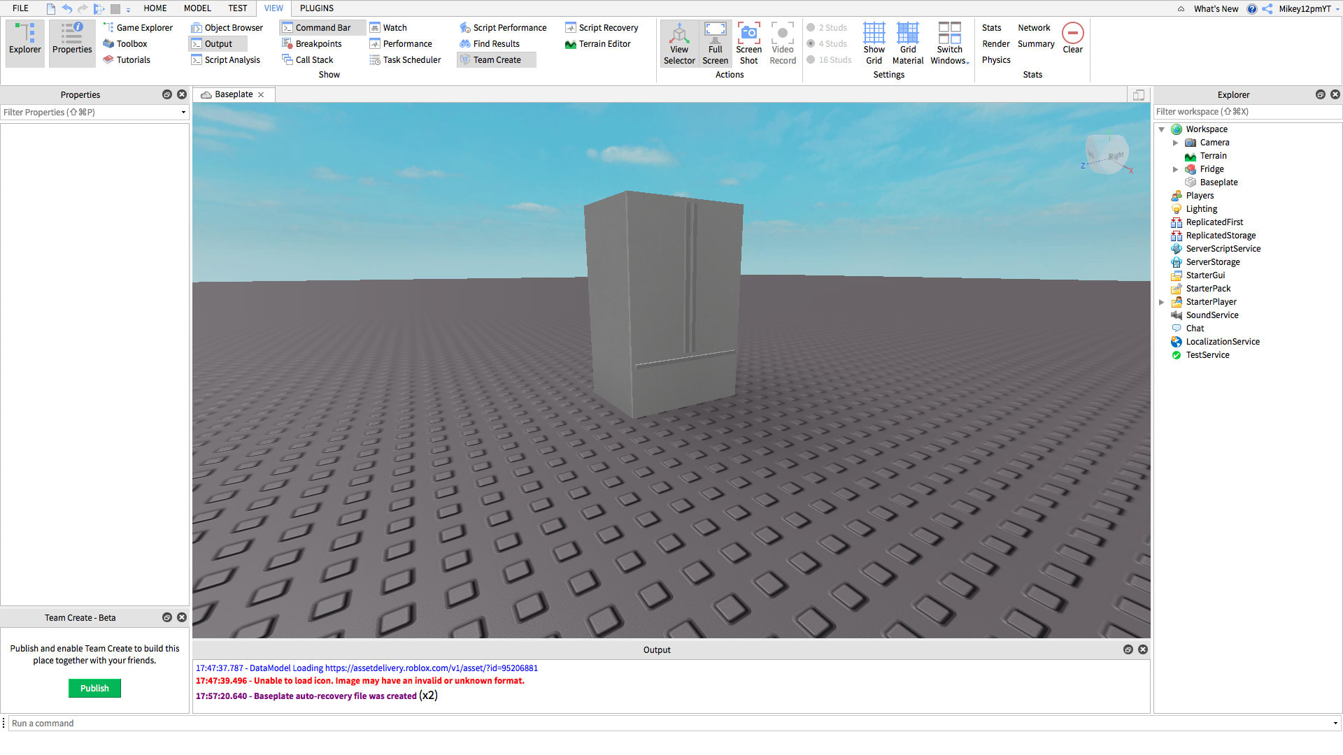 Make You A Brick Model In Roblox Studio By Bloxbugbildpro - how to make a model a roblox file in roblox