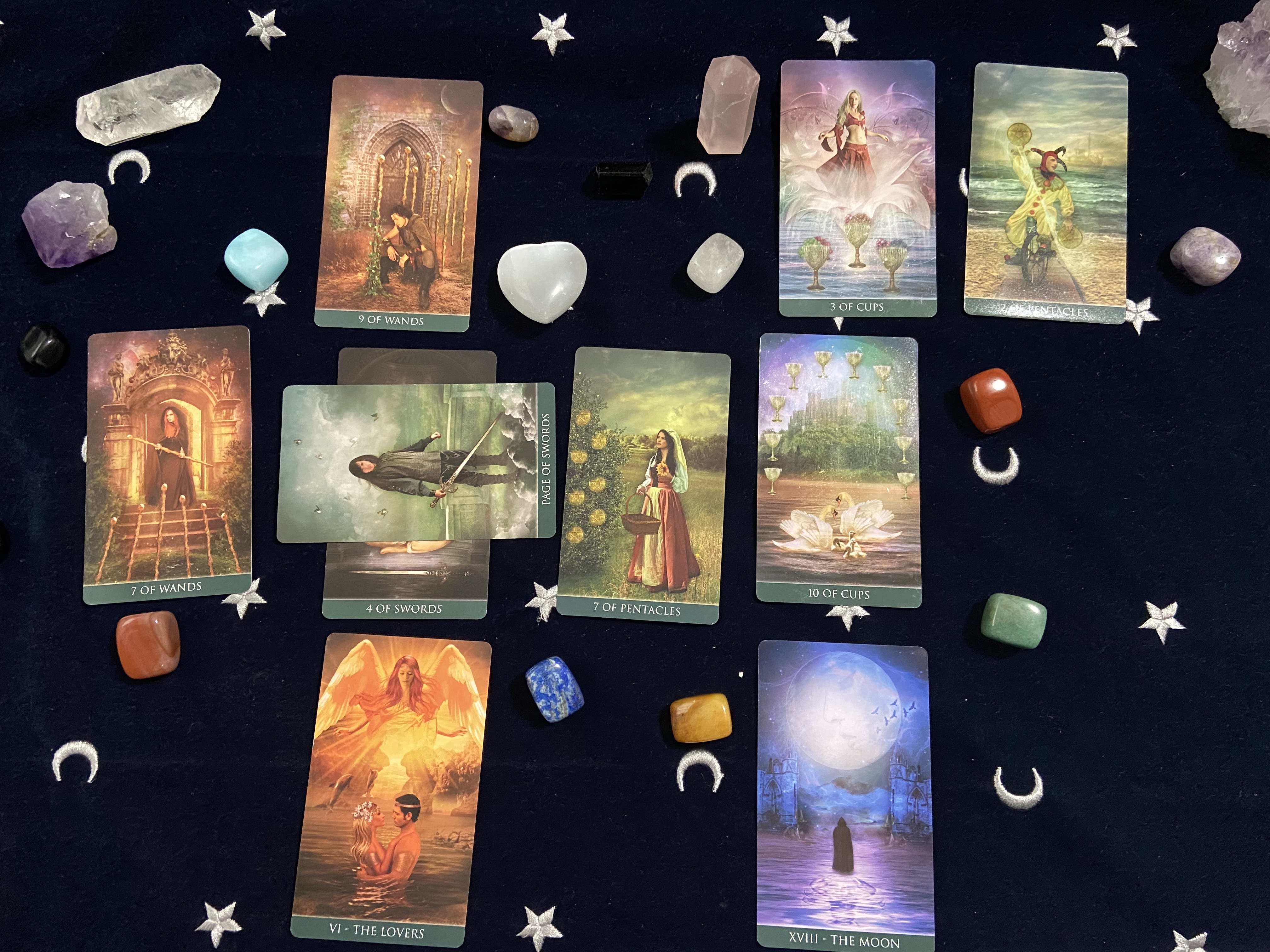 Do 10 Cards Celtic Cross Tarot Reading For You By Domi 108 Fiverr
