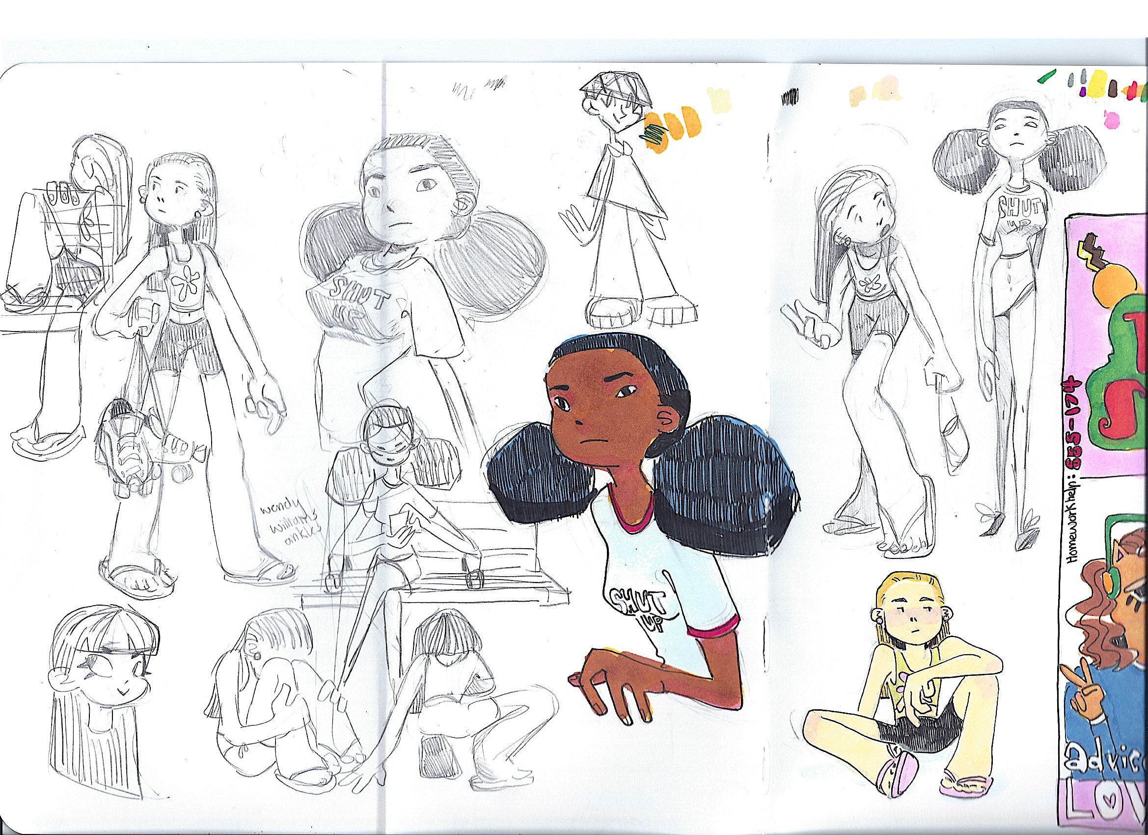 Design a full body character based off of a description by Annabanana04 |  Fiverr
