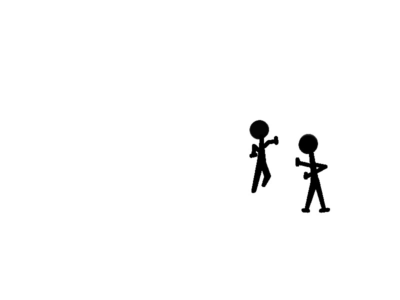 Stickman fighting loop. : r/animation