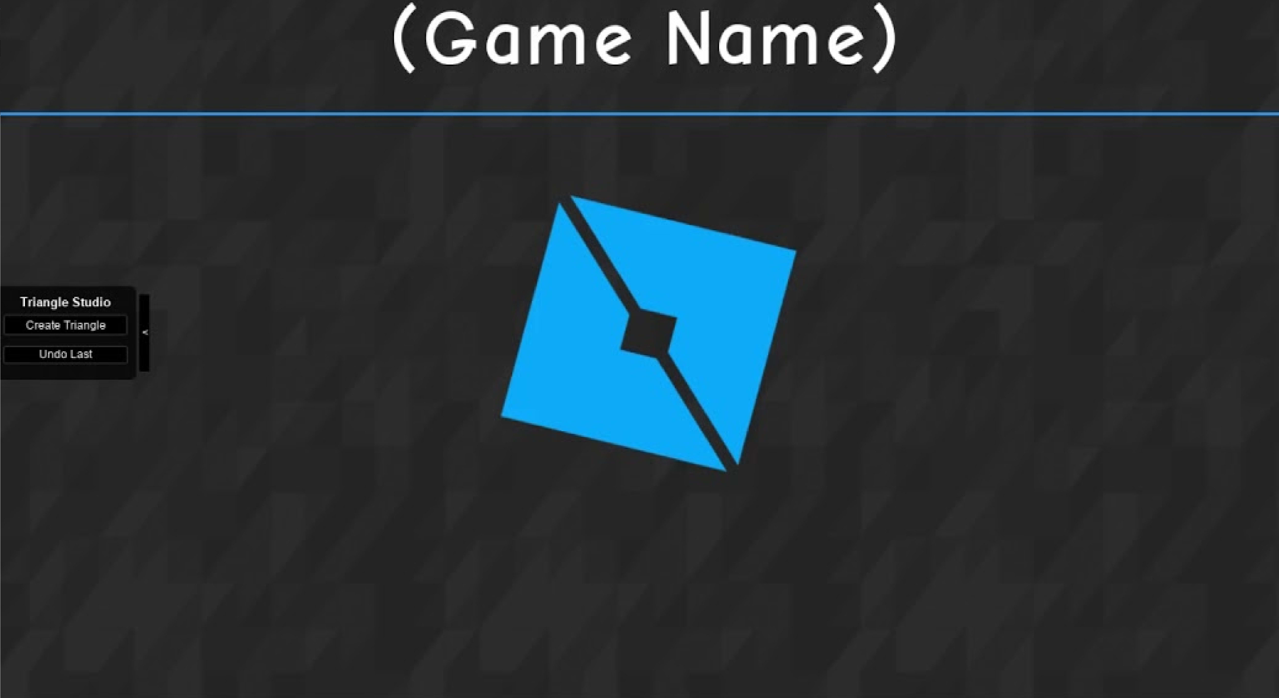 Script You A Homescreen Gui For Your Roblox Game By Kiarashgaming Fiverr - roblox gui for games
