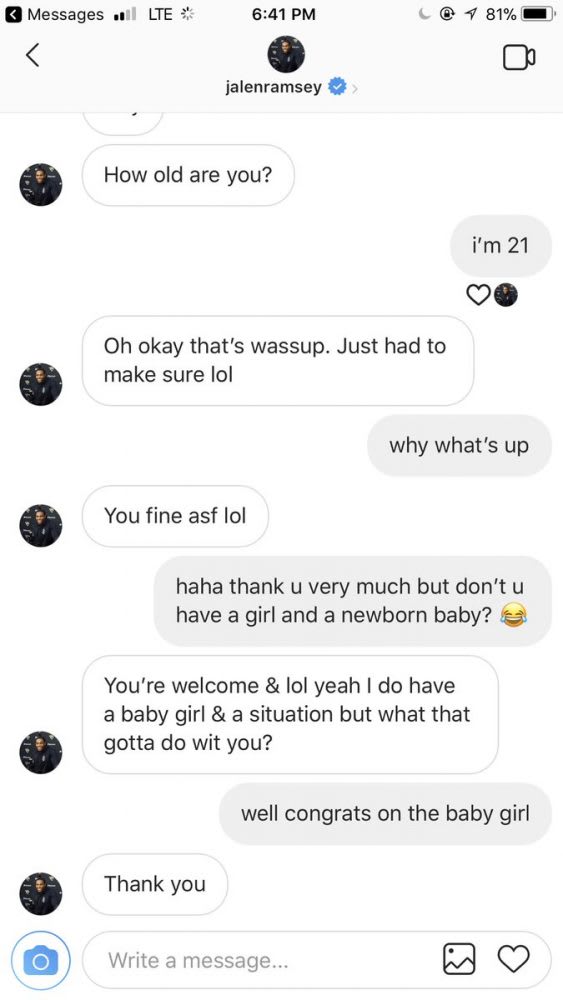 dm your significant other and see if they cheat