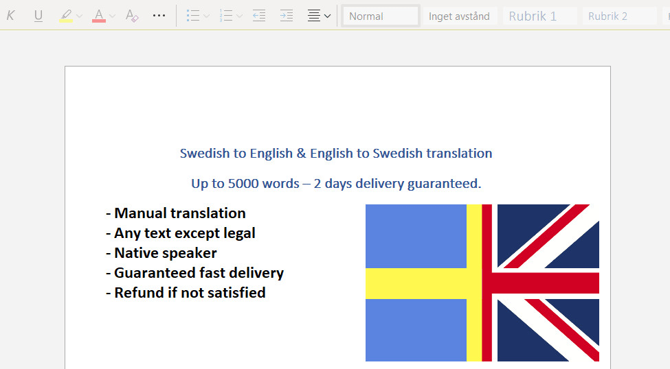 Get Swedish English Translator Microsoft Store En Mv