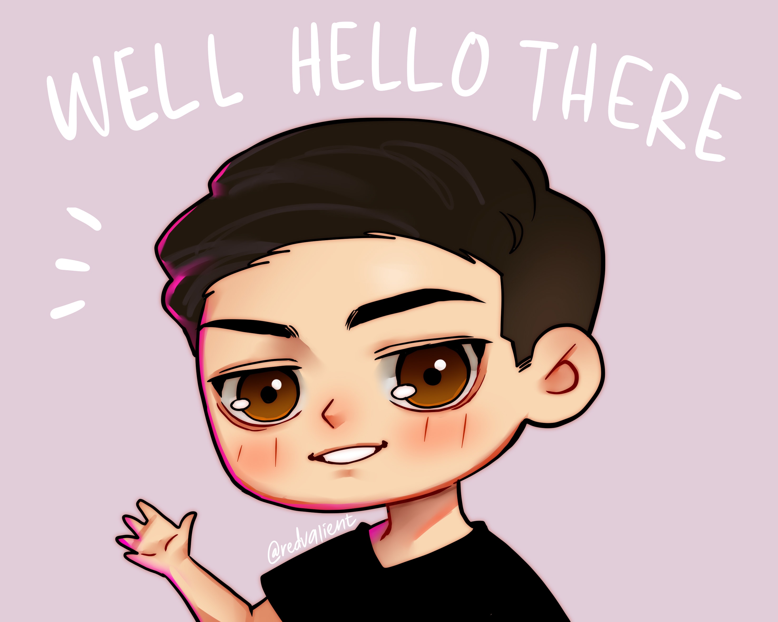 Draw You In Chibi Artstyle By Redvalient Fiverr Draw You In Chibi Artstyle By Redvalient Fiverr