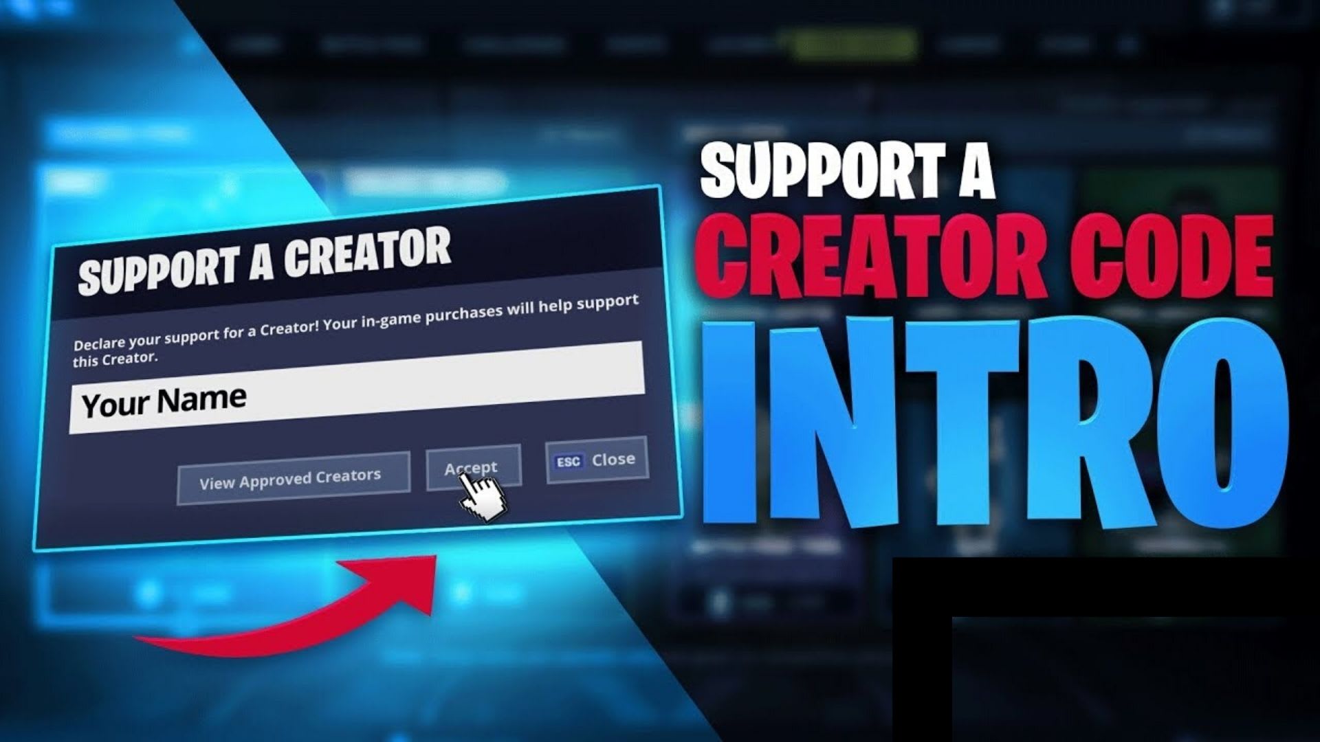 Is Fortnite Creator Code Case Sensitive Make A Fortnite Creator Code Intro By Scitech130 Fiverr