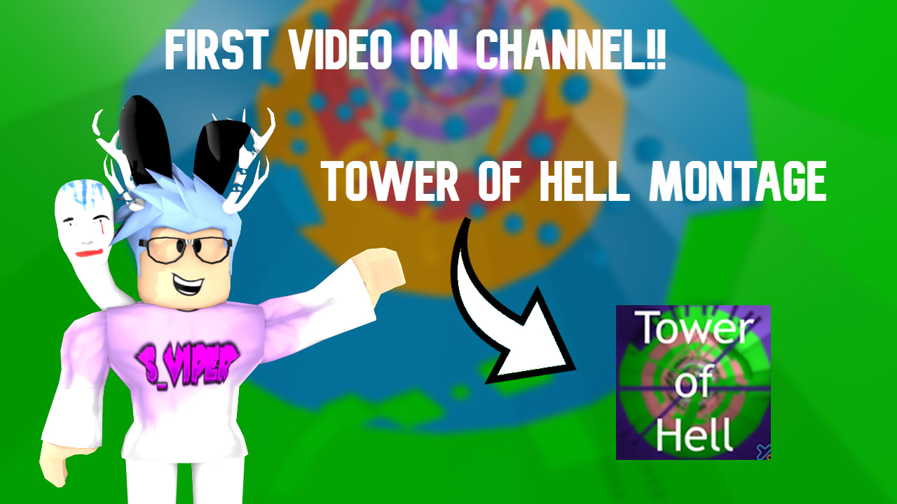 Make A Tower Of Hell Thumbnail For Your Youtube By Jabplayz Fiverr - roblox youtube thumbnail background