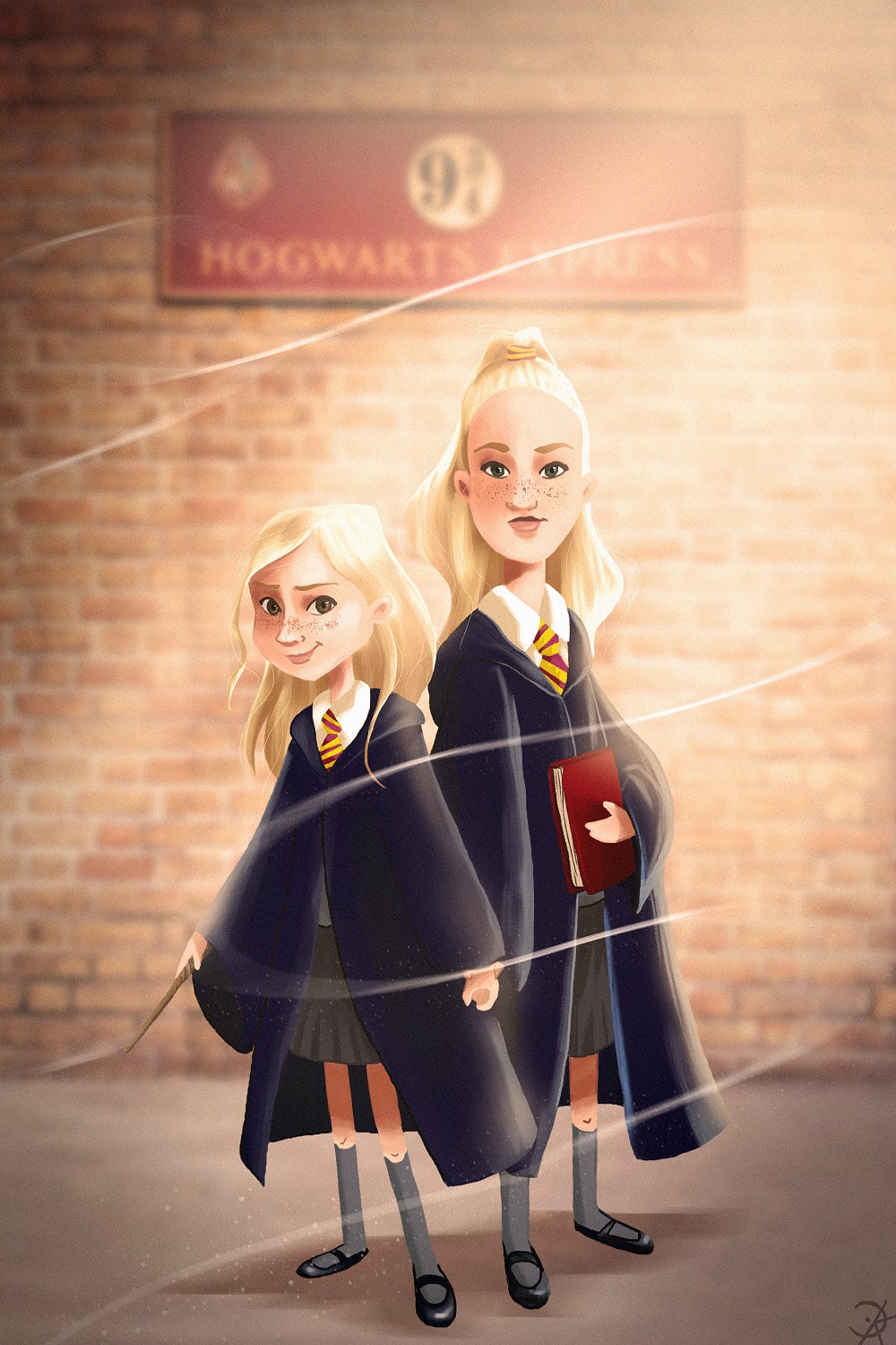 Draw You As A Harry Potter Character By Kimberlycandel Fiverr