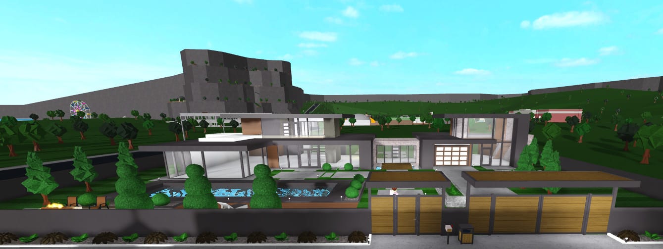 Build You A Simple Modern House In Roblox Bloxburg By Peterisnt Here - roblox modern house bloxbu