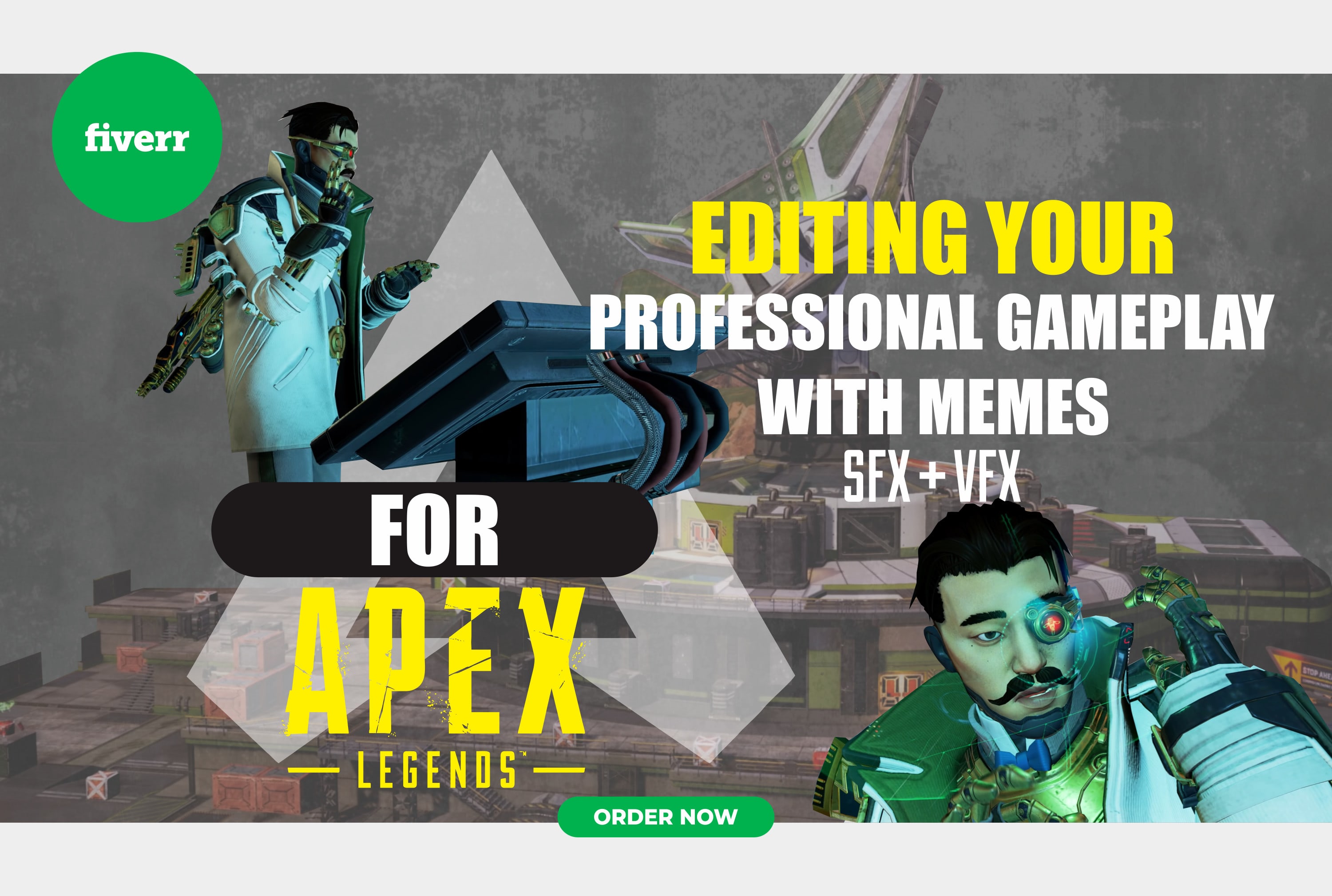 Do Professional Gameplay With Memes Editing For Apex Legends By Daandesign01 Fiverr