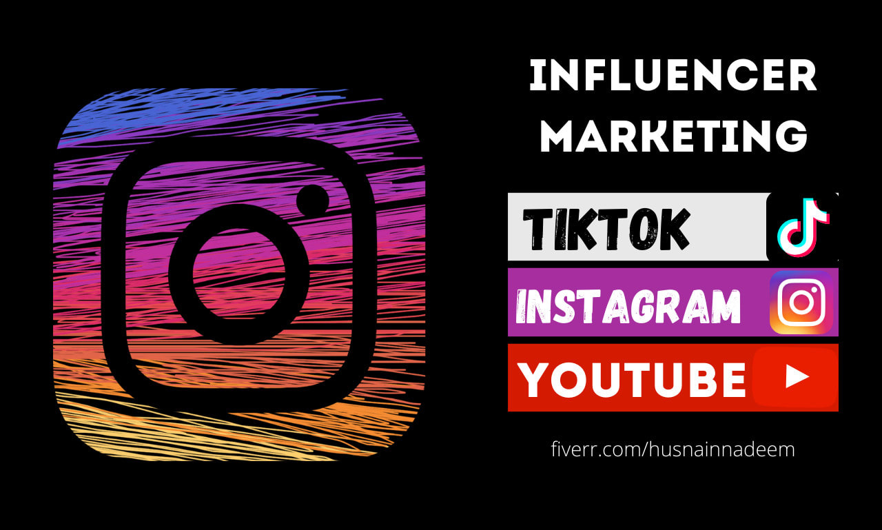 Find the best social media instagram influencers for influencer marketing  by Husnainnadeem | Fiverr