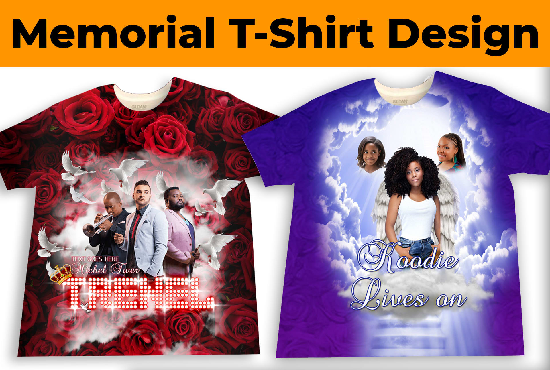 loving memory tshirt designs in 24 hour 
