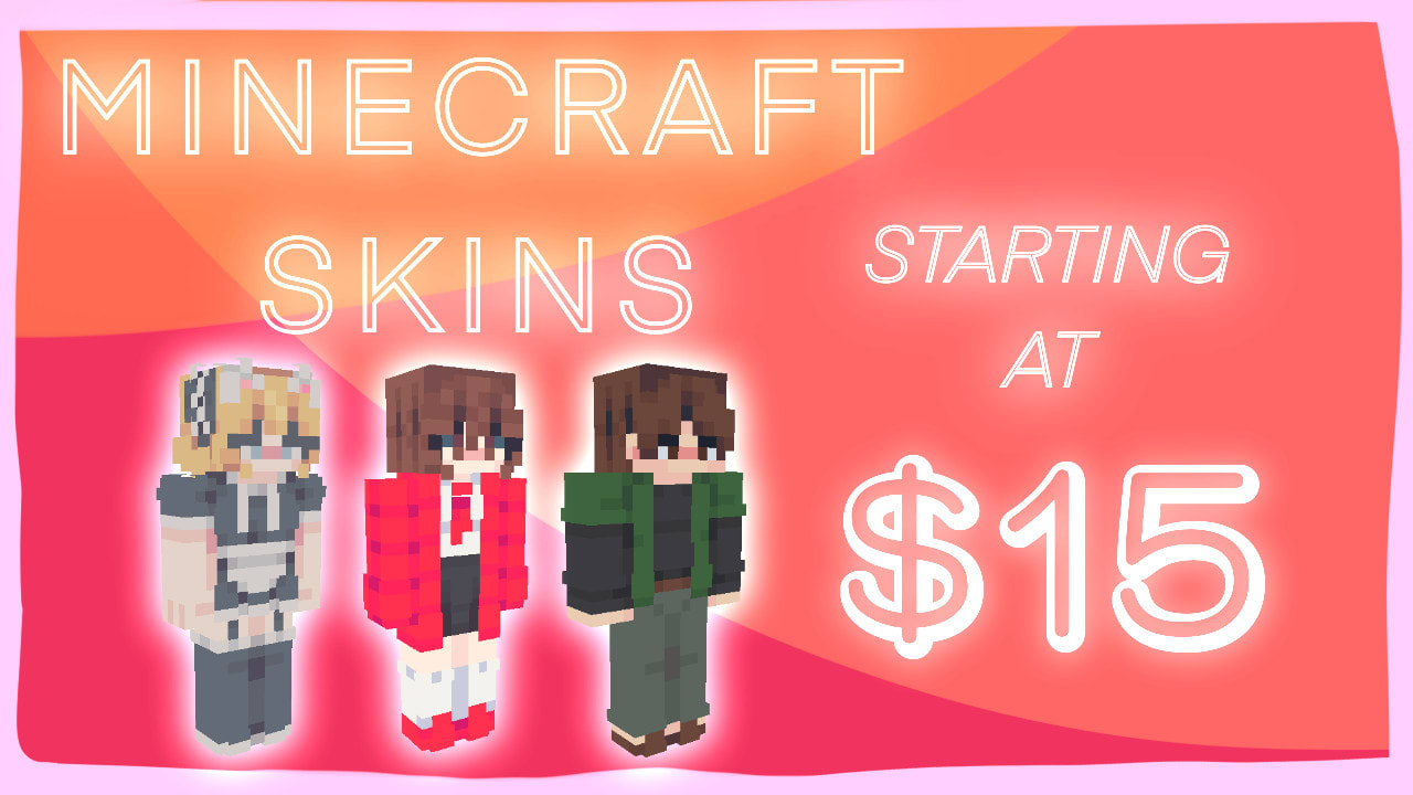 Design You A Custom Minecraft Skin In 24 Hours By Hyattocto Fiverr