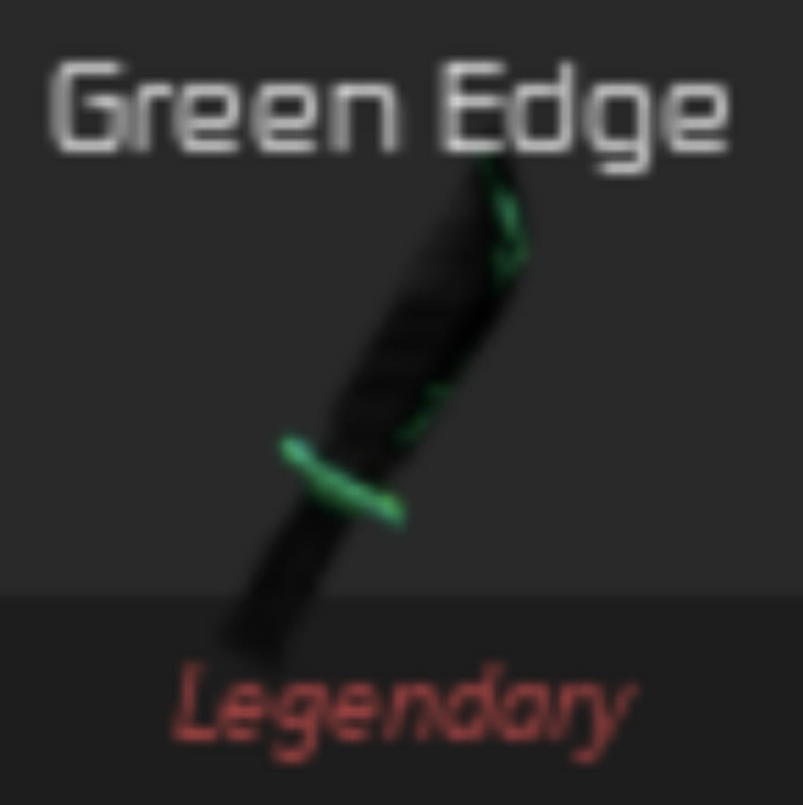 Sell You Green Edge In Breaking Point By Texzzz - breaking point roblox knife