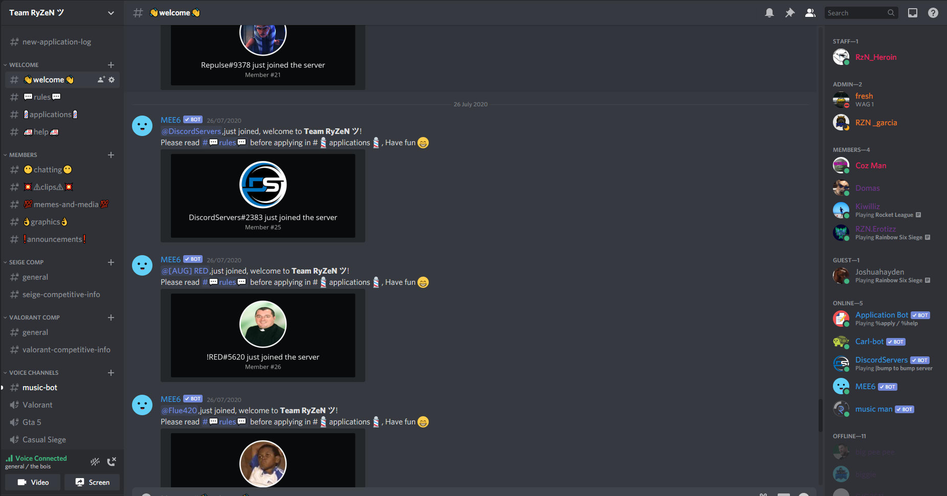 Make A Gaming Style Discord Server For You By Samh051 Fiverr