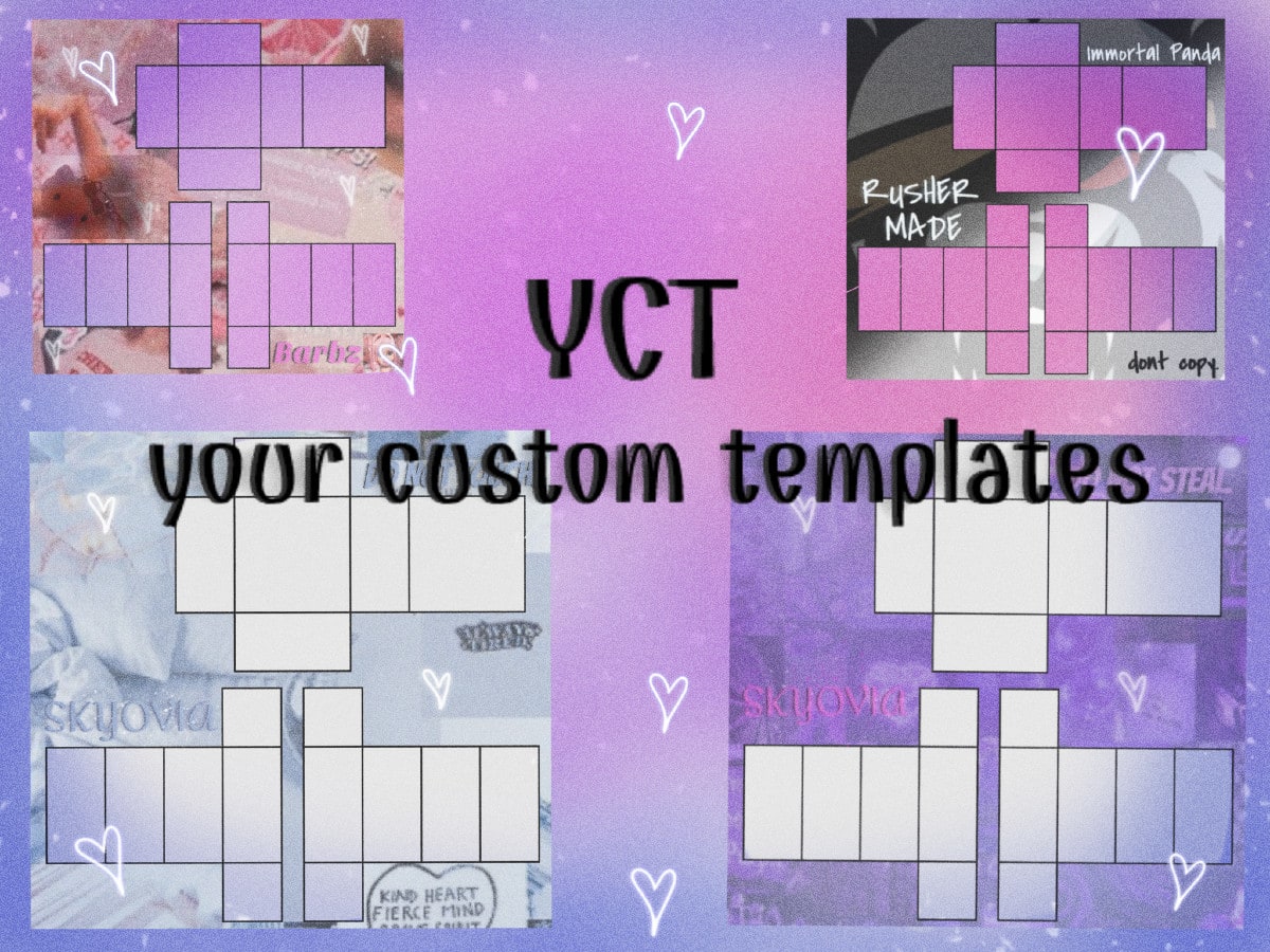 Make You A Starter Clothing Template Roblox By Texzzz Fiverr - roblox template heart