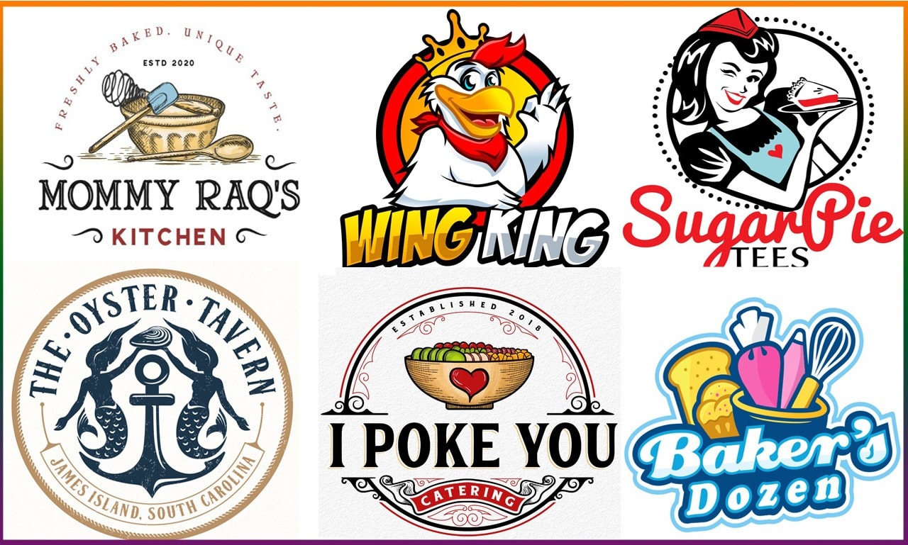 Design fast food restaurant seafood chef, bakery, catering, kitchen logo by  Usman9710 | Fiverr
