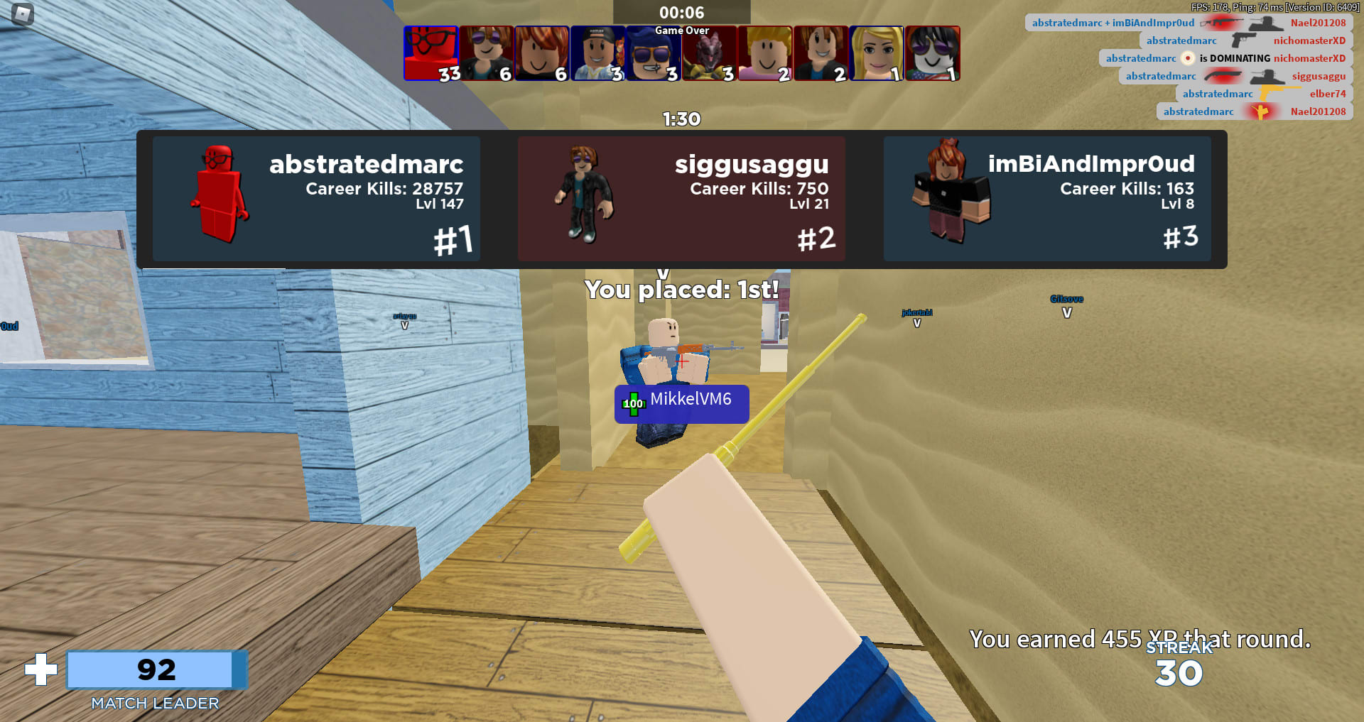 are you serious roblox arsenal gameplay