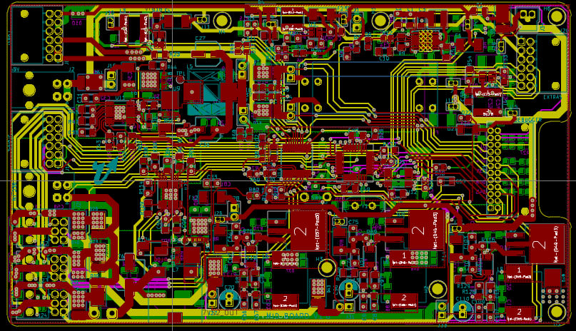 Une technique de fabrication de circuits imprimés multicouches