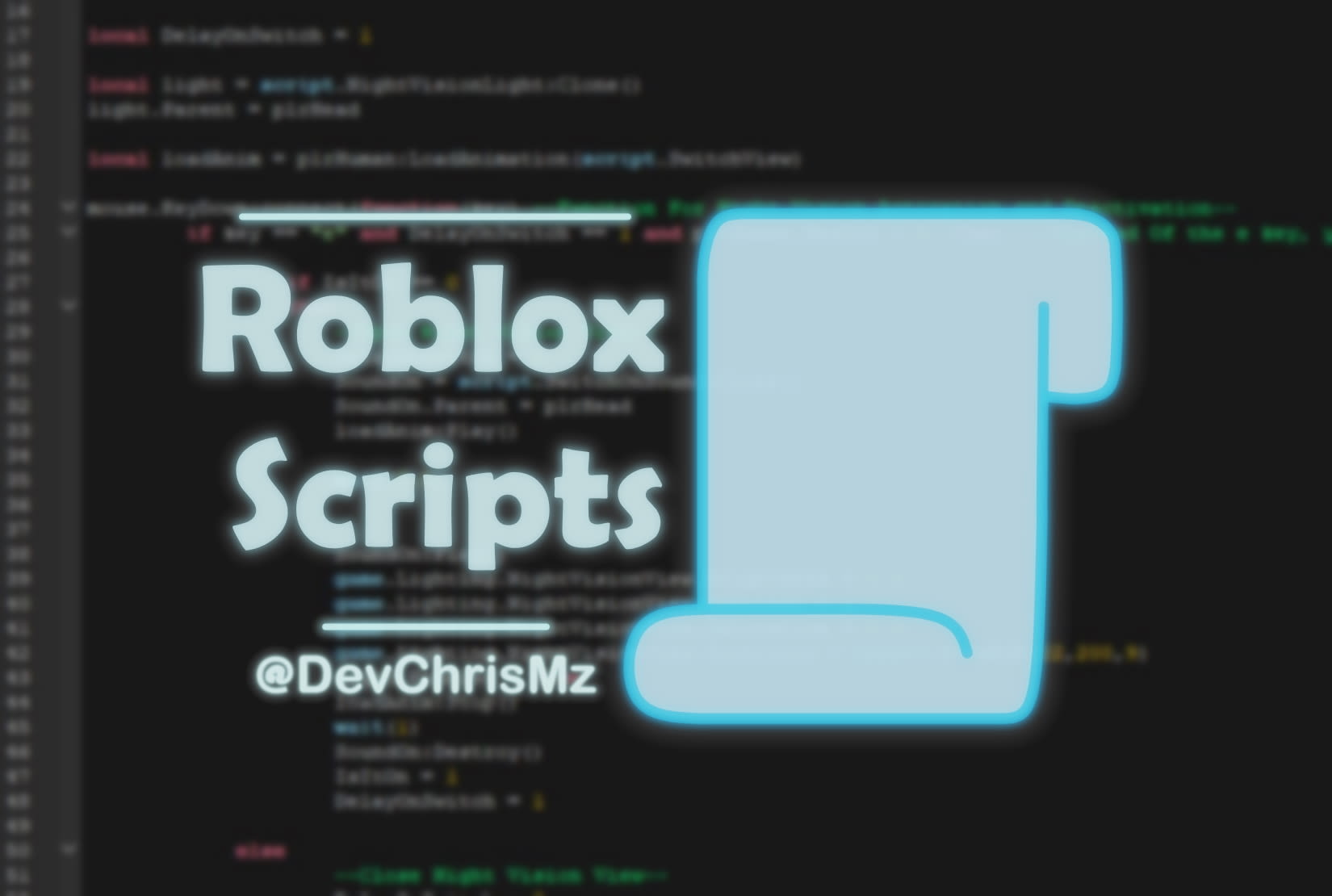 Make A Script For Roblox Studio By Devchrismz - how to make scripts in roblox studio