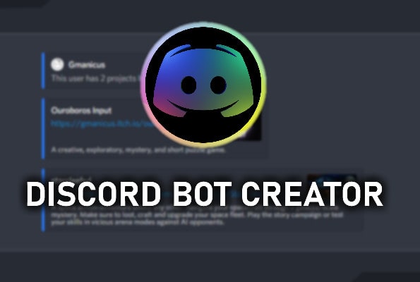 Create Your Discord Twitch Or Slack Bot And Host It By Gmanicus