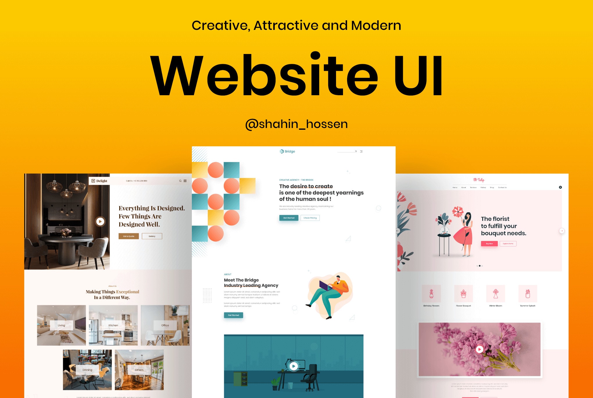 Design Psd Web Ui And Website Template Or Psd Landing Page Using Photoshop 