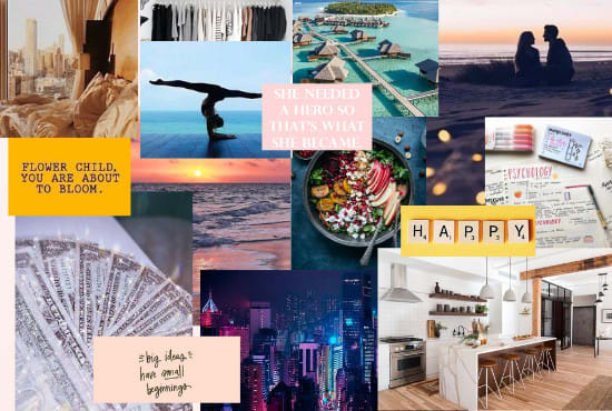 My vision board for 2024! : r/lawofattraction