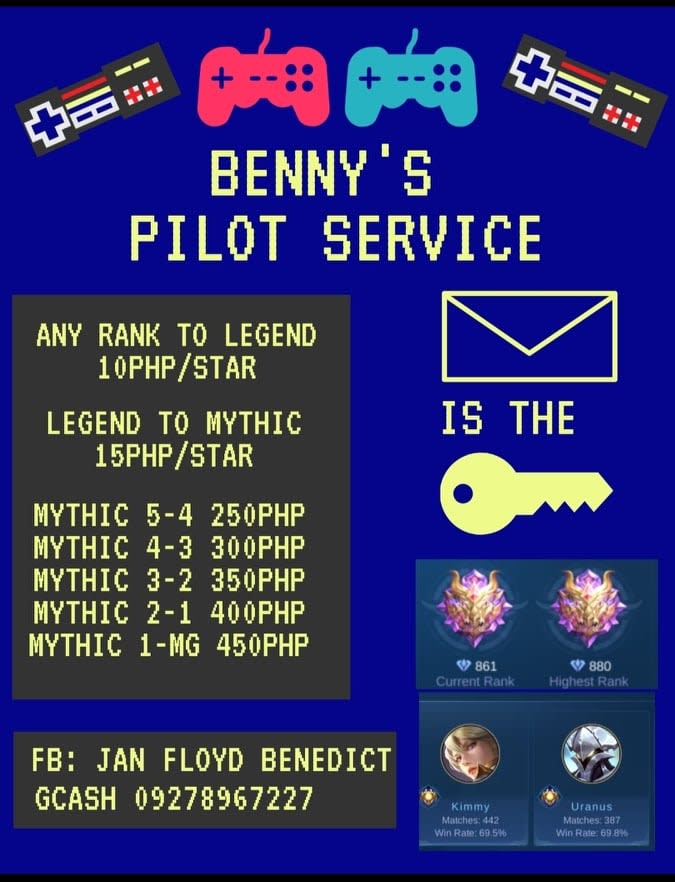 Pilot Service Mobile Legends