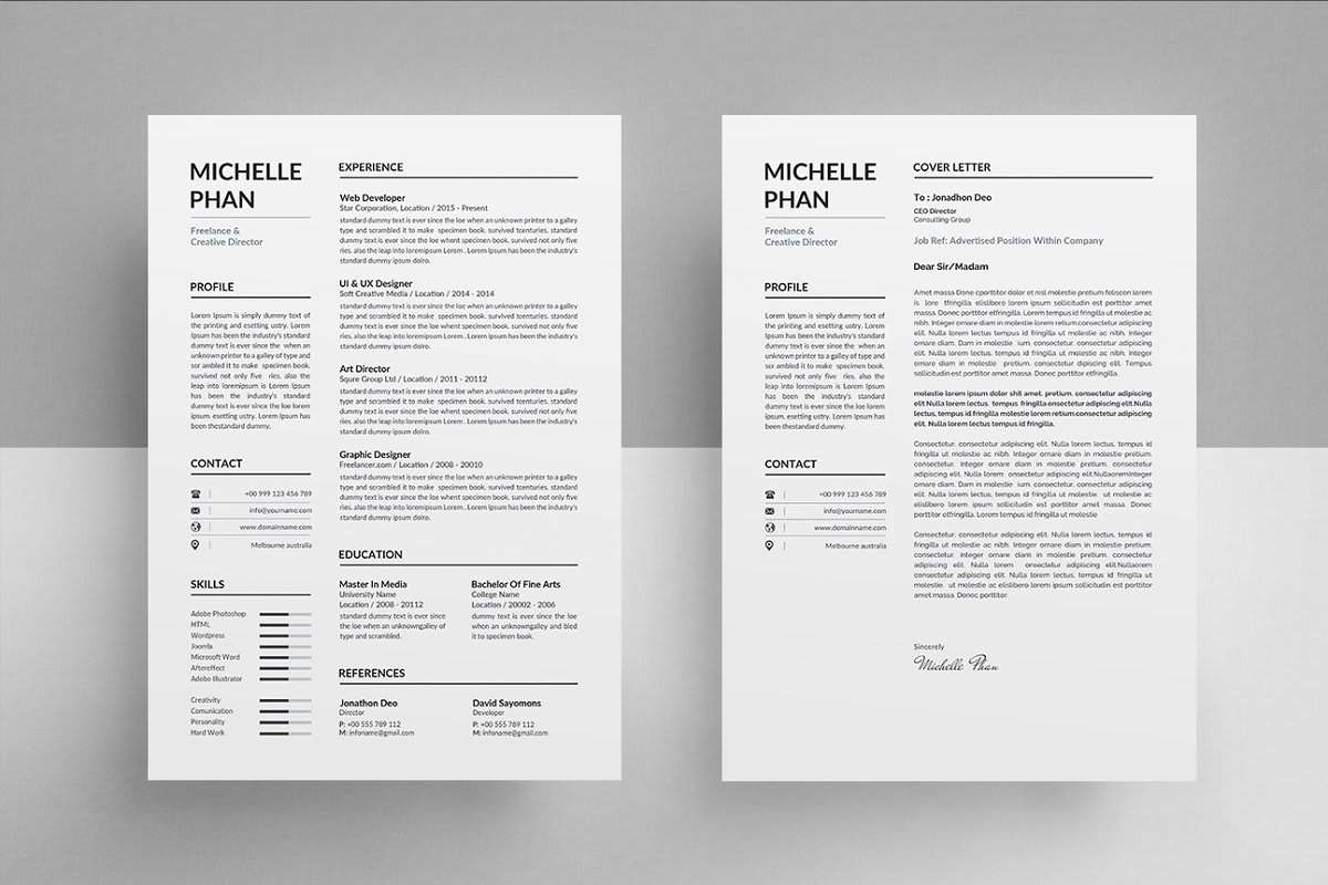 Professionally Write And Edit Your Resume And Cover Letter By Nancywrites46 Fiverr