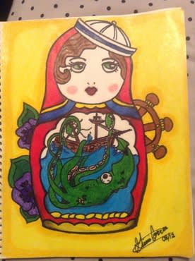 custom russian nesting dolls