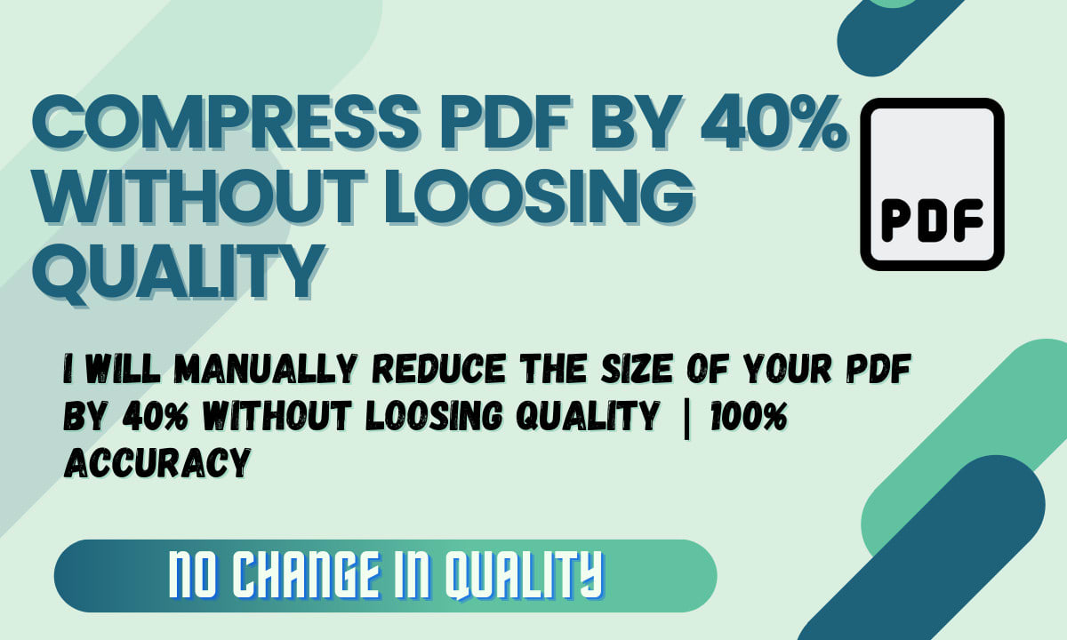 how to reduce size of pdf without losing quality