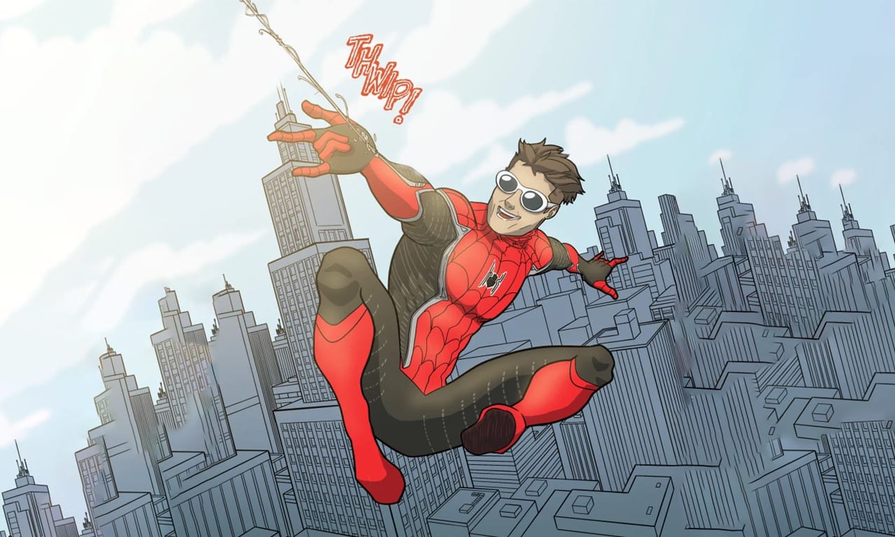 Draw you as a spiderman from spiderverse spidersona by Eduardoquiles