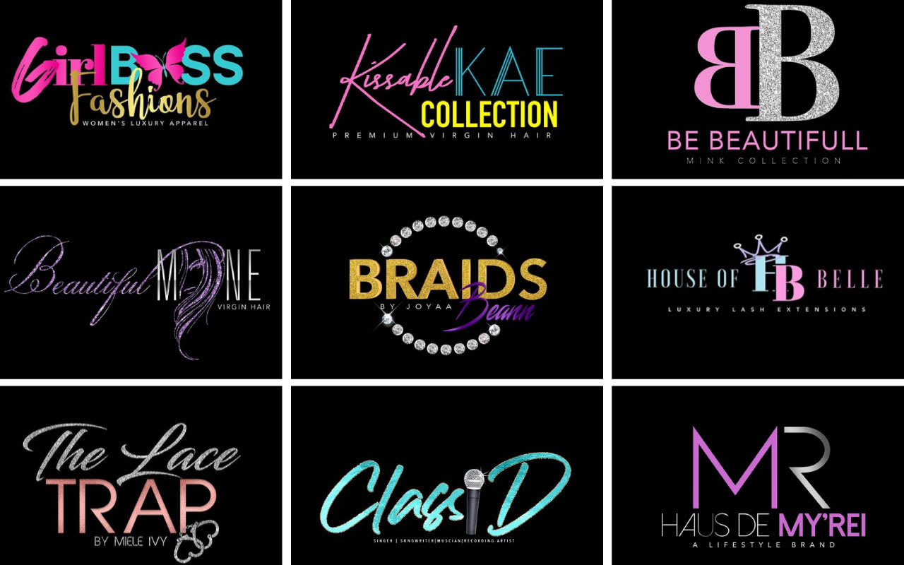 Do 3 Eyelash Boutique And Hair Extensions Logo Design By Noori Designer3